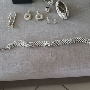 Elegant Silver Jewelry Set